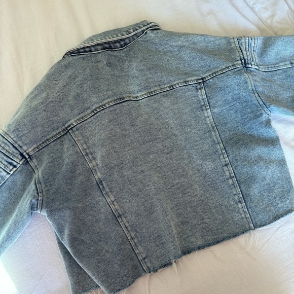 GB cropped jean jacket - Picture 2 of 4